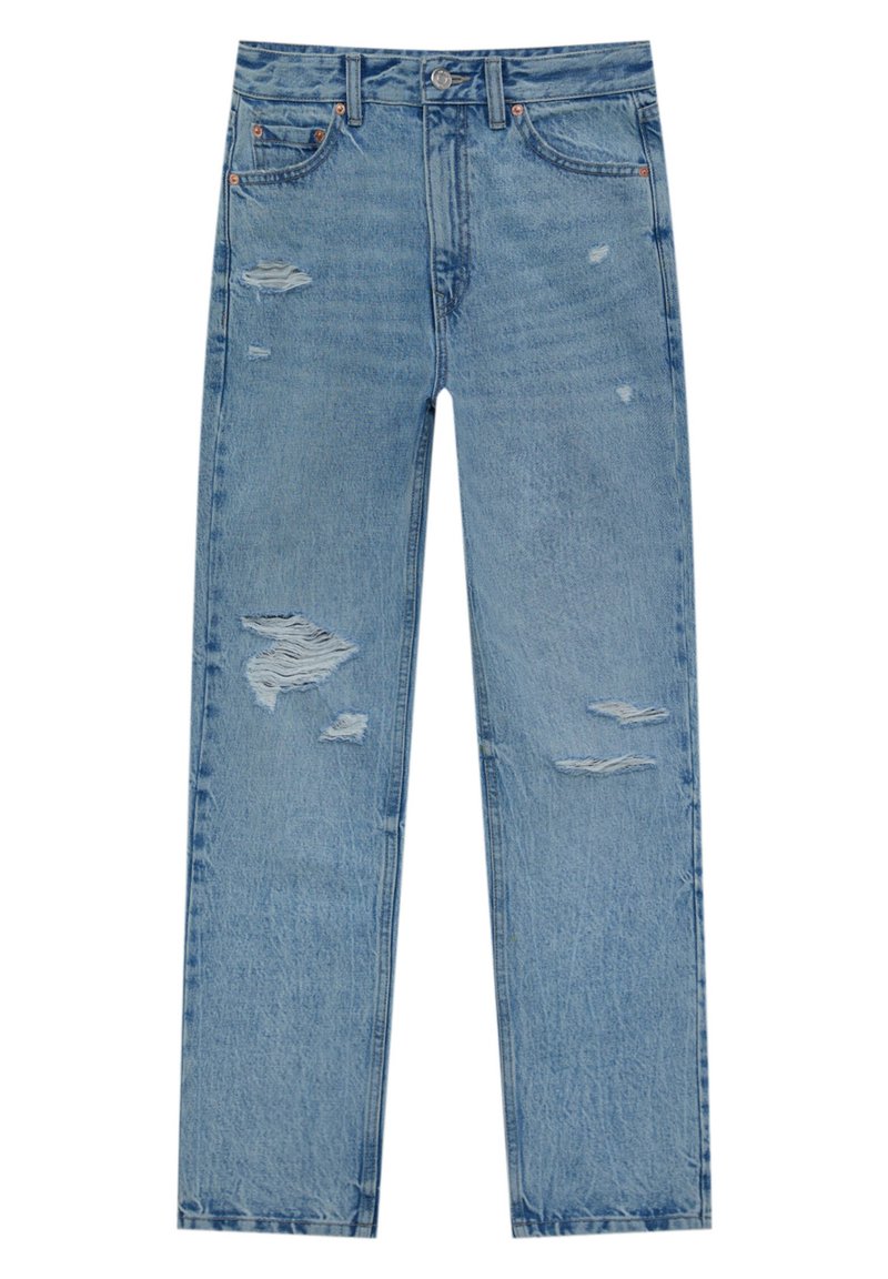 PULL&BEAR Straight leg jeans stoneblue