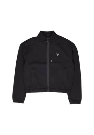 Guess CECILIA SCUBA  - Mikina na zip - black
