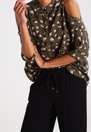 Overhemdblouse - green