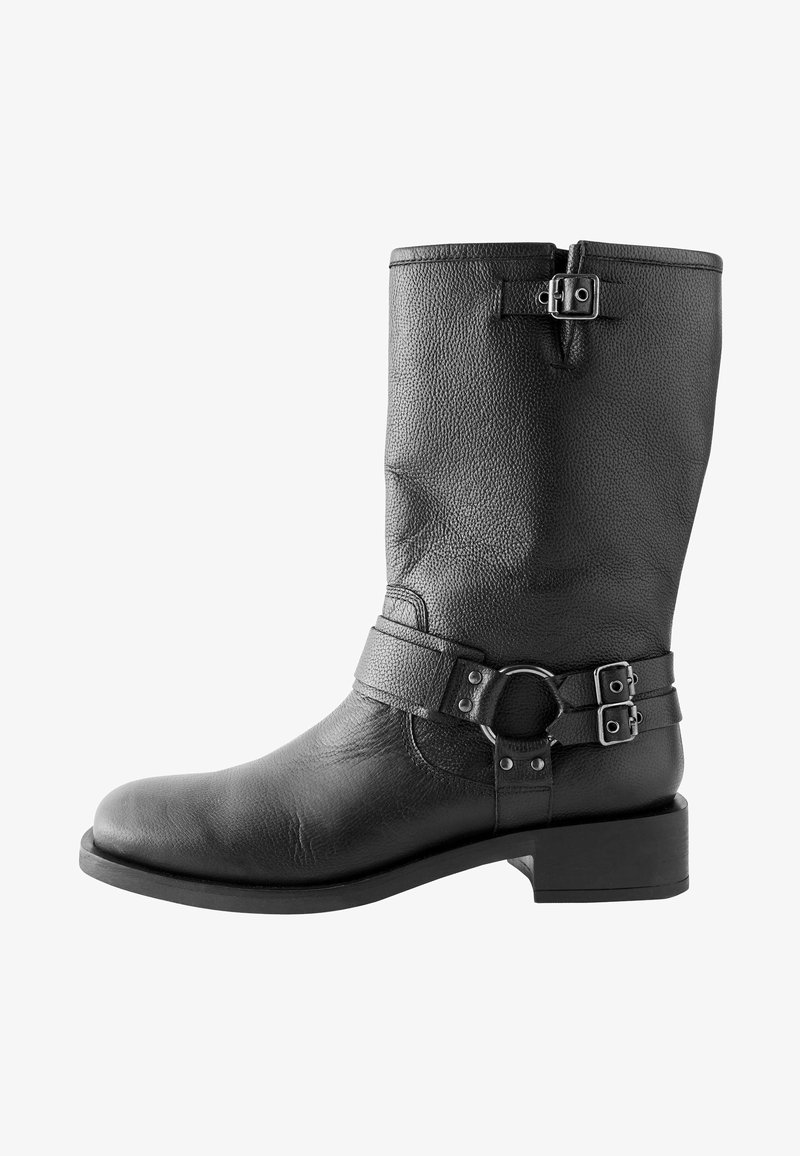 Next FOREVER COMFORT O RING DETAIL - Cowboy-/Bikerboot - black