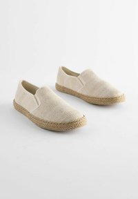 Next TEXTURED - REGULAR FIT - Espadrille - stone