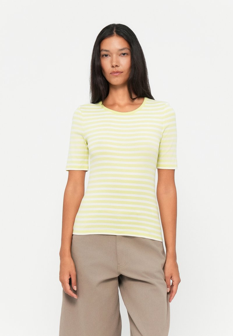 Gant T-shirt print lichtgroen Gant T-shirt print lichtgroen