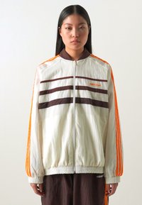 adidas Originals TRACK TOP - Casaco de treino - off white/shadow brown