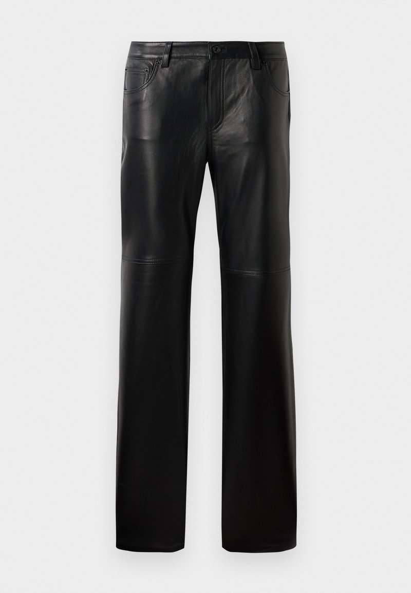 MICHAEL Michael Kors Leren broek zwart