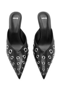 Mango Pantolette hoch - black