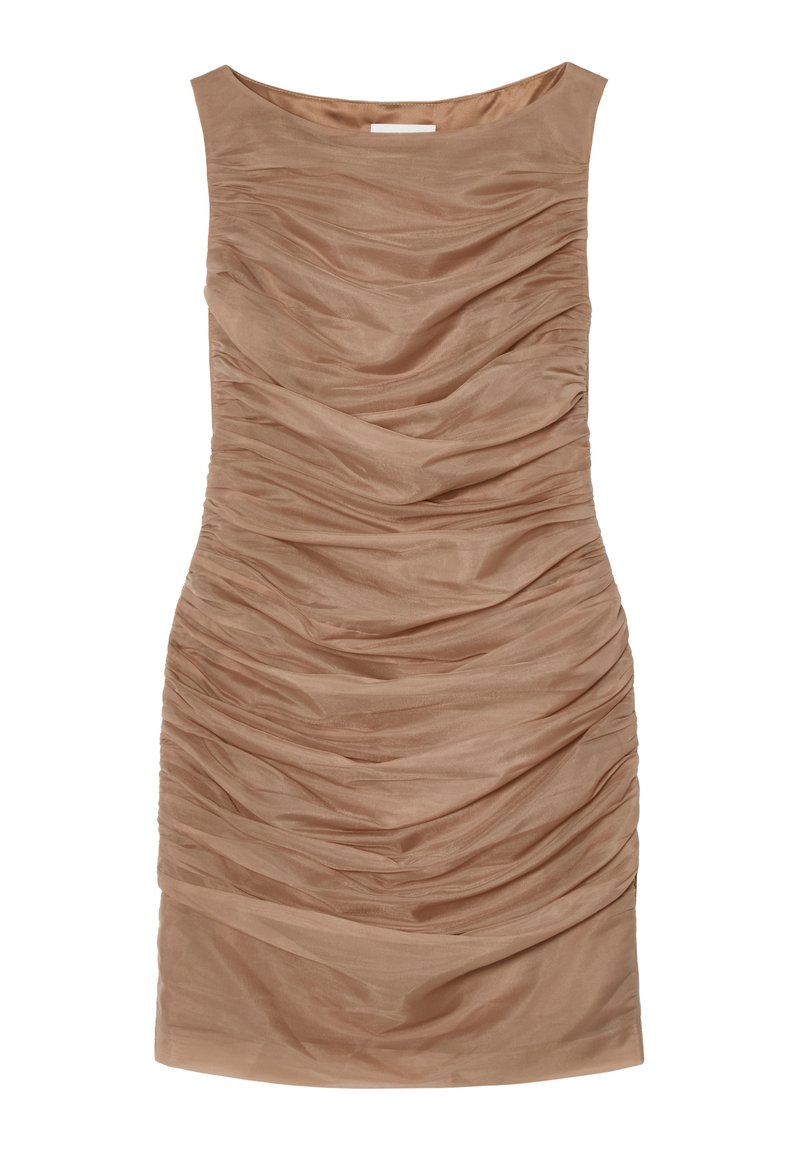 Malina Cocktailjurk beige