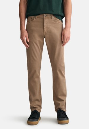 GANT Straight leg jeans - brown