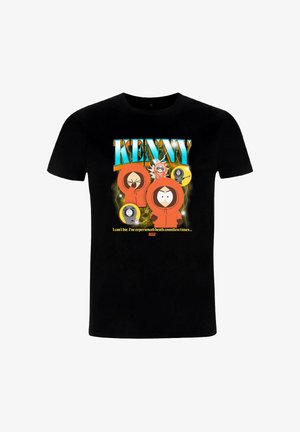 Henry Tiger, SOUTH PARK I CANT DIE - T-shirt imprimé - black
