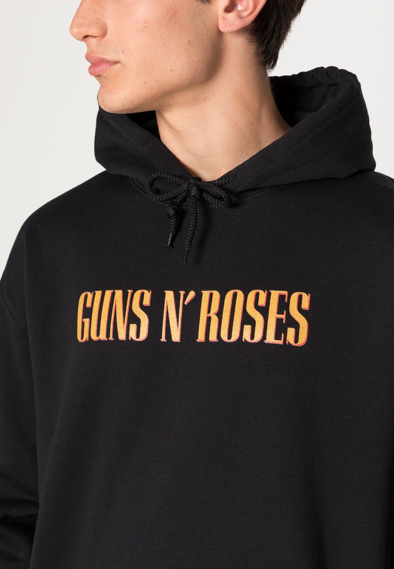 Vintage Supply GUNS ROSES SKELETON HOODI - Sudadera - black/negro - Zalando.es