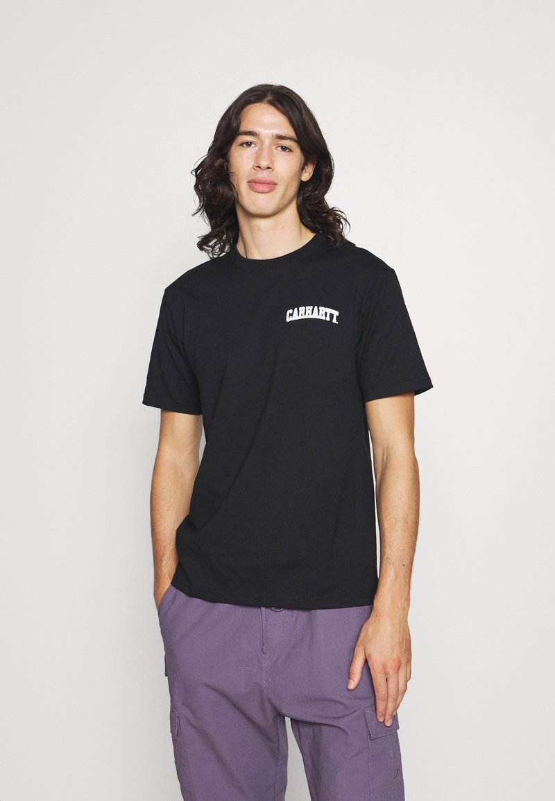 Carhartt WIP - UNIVERSITY SCRIPT - T-shirts print - black/white, Forstør