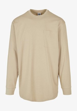 HEAVY OVERSIZED - T-shirt à manches longues - concrete