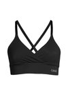 Sports-BH-er med lett støtte - black