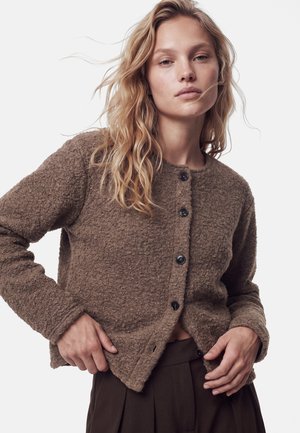 Pieces PCOLINE SHORT JACKET NOOS - Καλοκαιρινό μπουφάν - morel