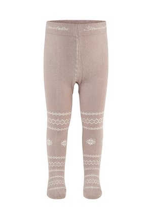 Sterntaler, STRUMPFHOSE NORWEGER MIT KOMFORTBUND UND HOHEM STRECHANTEIL - Strumpfhose - taupe