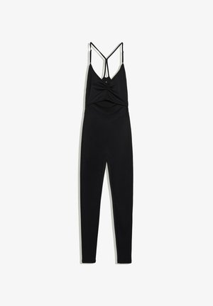 Bershka, (ACTIVE) TECHNICAL STRAPPY JUMPSUIT - Combinaison - black