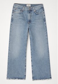 HARPER CROP - Wide Leg - blue