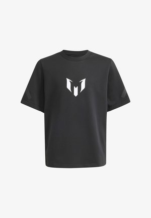 adidas Performance, MESSI ZNE TEE KIDS UNISEX - Μπλουζάκι με στάμπα - black