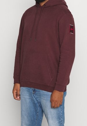 Kapuzenpullover - bordeaux