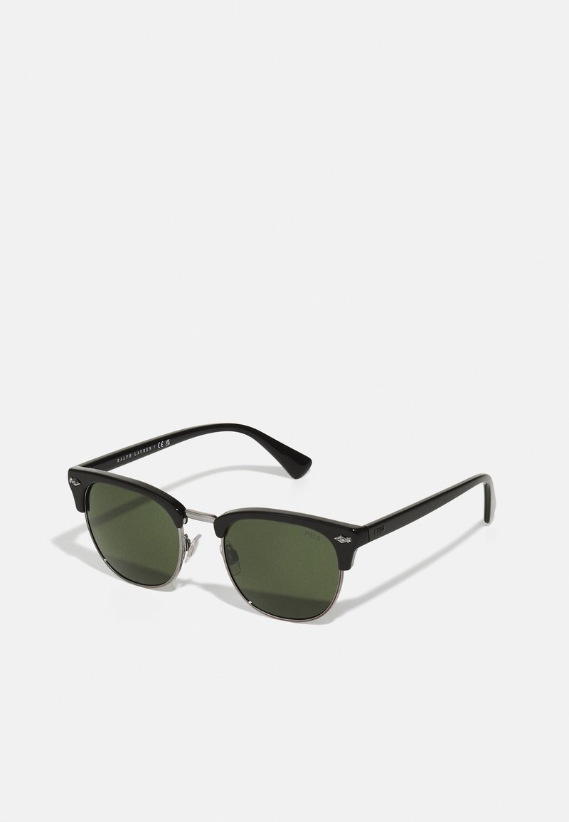 Polo Ralph Lauren - UNISEX - Päikeseprillid - shiny black/bottle green, Suurenda