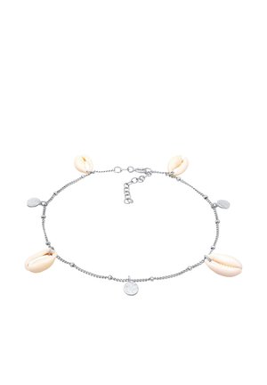COWRIE SHELL - Ankelkæder - silberfarben