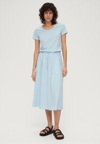 s.Oliver AUS MIX - A-lijn rok - hellblau