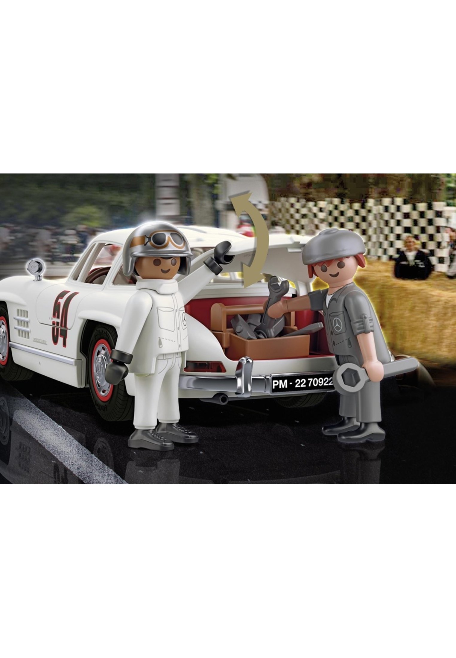 Playmobil CLASSIC CARS MERCEDES-BENZ 300 SL - 70922 - Toy