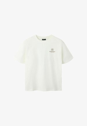LMTD, LOOSE FIT UNISEX, biały