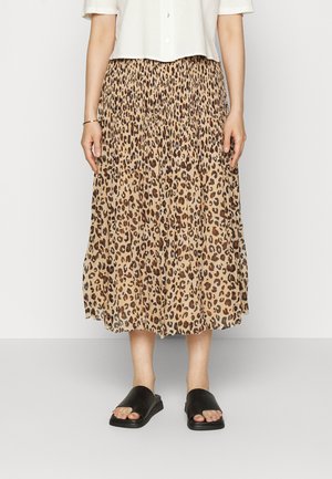 Marks & Spencer FLUID PLEAT SKIRT - A-line skjørt - natural mix