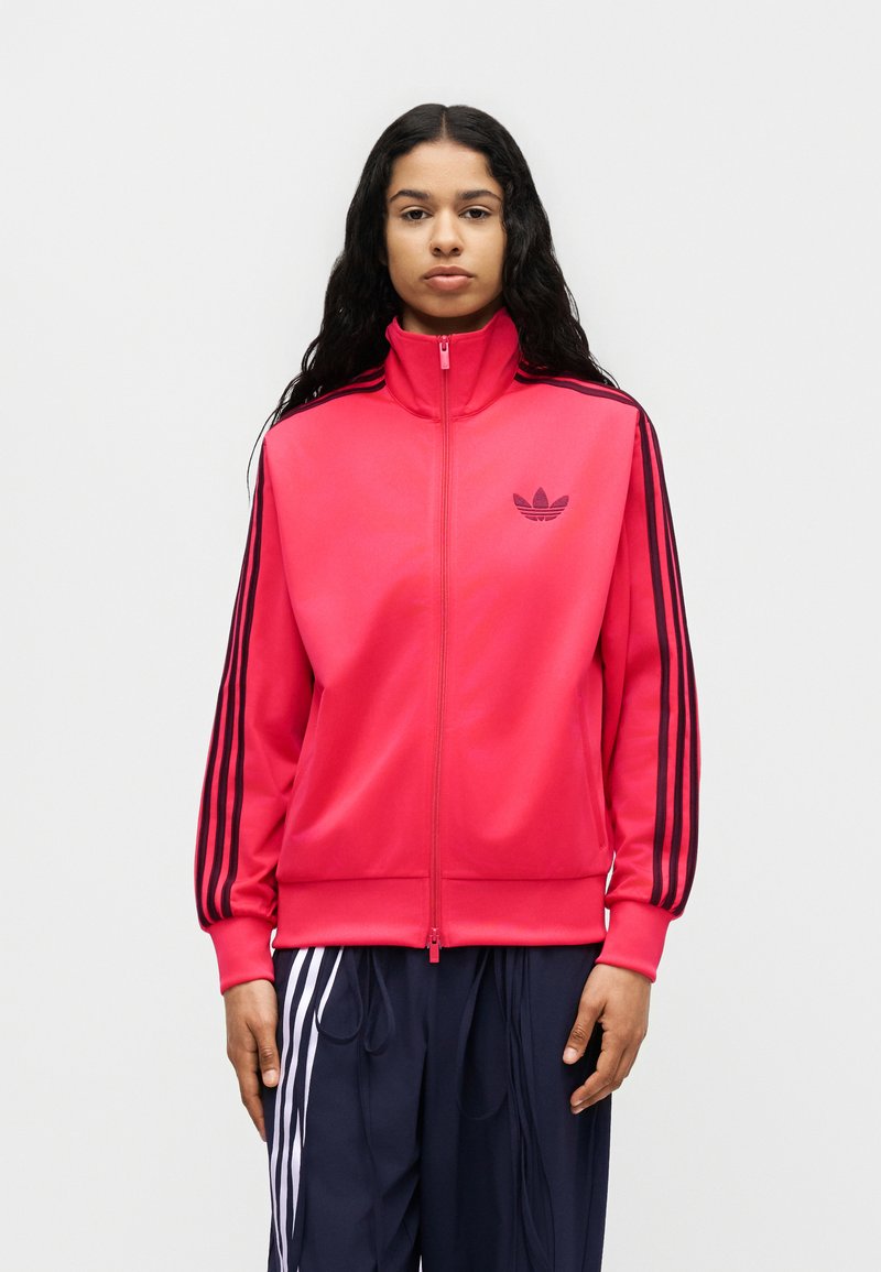firebird jacket ladies adidas tracksuit top adidas Originals FIREBIRD TRACK TOP LOOSE Summer jacket power  pink/maroon/pink