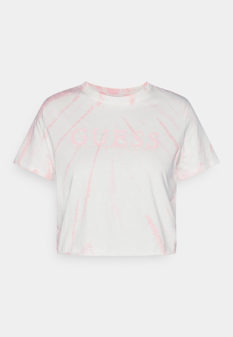 Guess T-shirt print roze