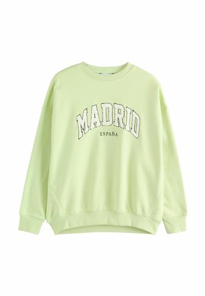 Sweatshirt - lime green madrid spain