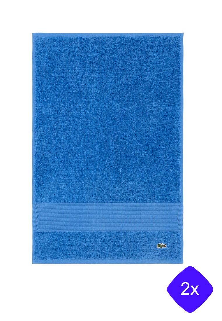 Lacoste Handdoek blauw