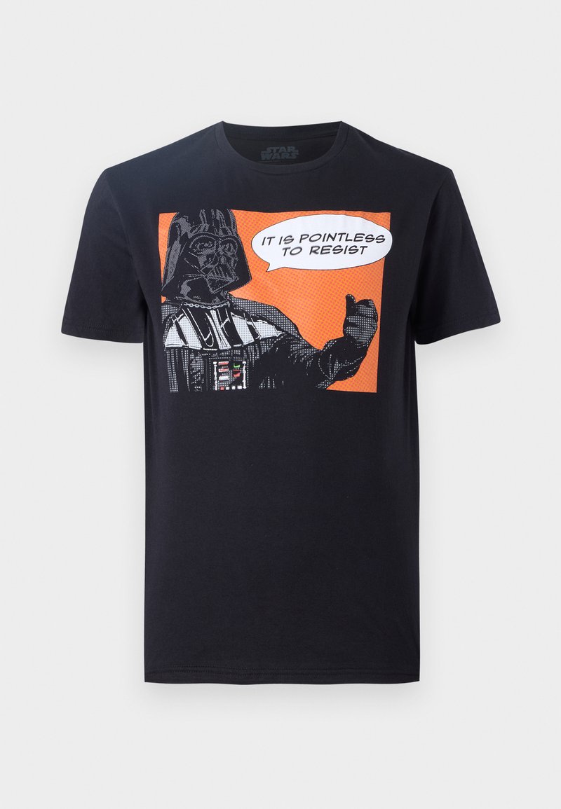 Star Wars T-shirt print zwart