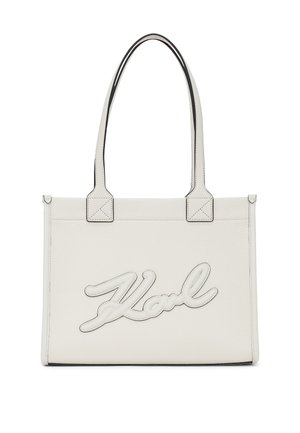 SKUARE TOTE GRAINY - Sac à main - offwhite
