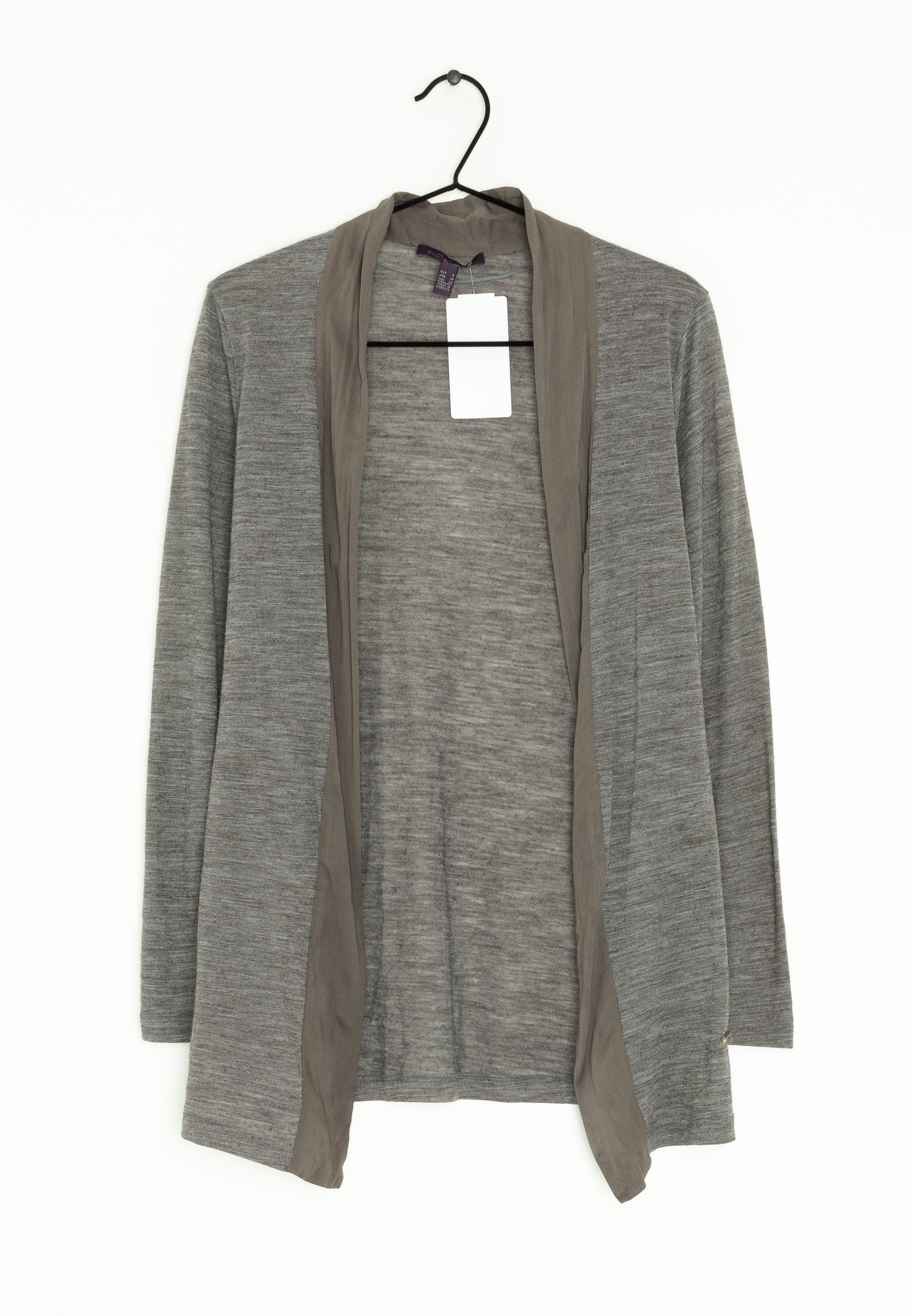 Violeta by Mango Gilet grey/gris (Seconde main) ZALANDO
