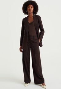 WE Fashion SINGLET - Top - brown