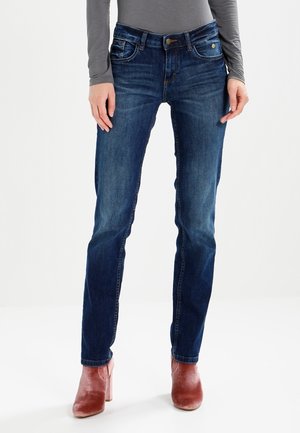 Jeans a sigaretta - stone blue denim
