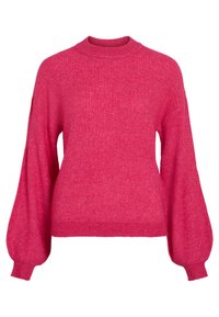 VIVIOLI CREW NECK BALLON - Džemperis - pink yarrow melange
