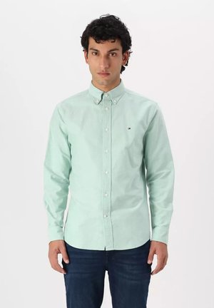 OXFORD MANGA LARGA - Camisa - verde claro