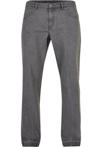 Urban Classics - OPEN EDGE  - Jeans Straight Leg - midgrey Miniaturebillede 1