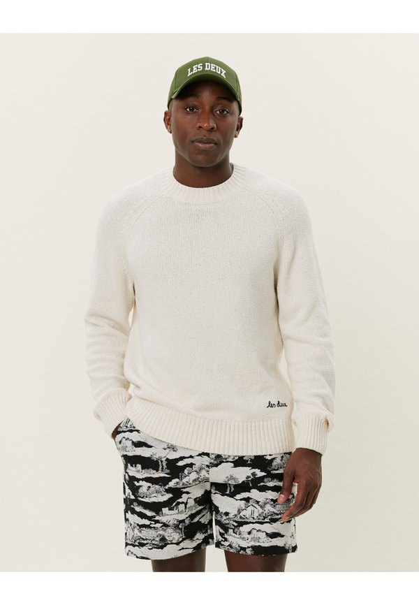 BRAD ROUNDNECK  - Strickpullover - ivory