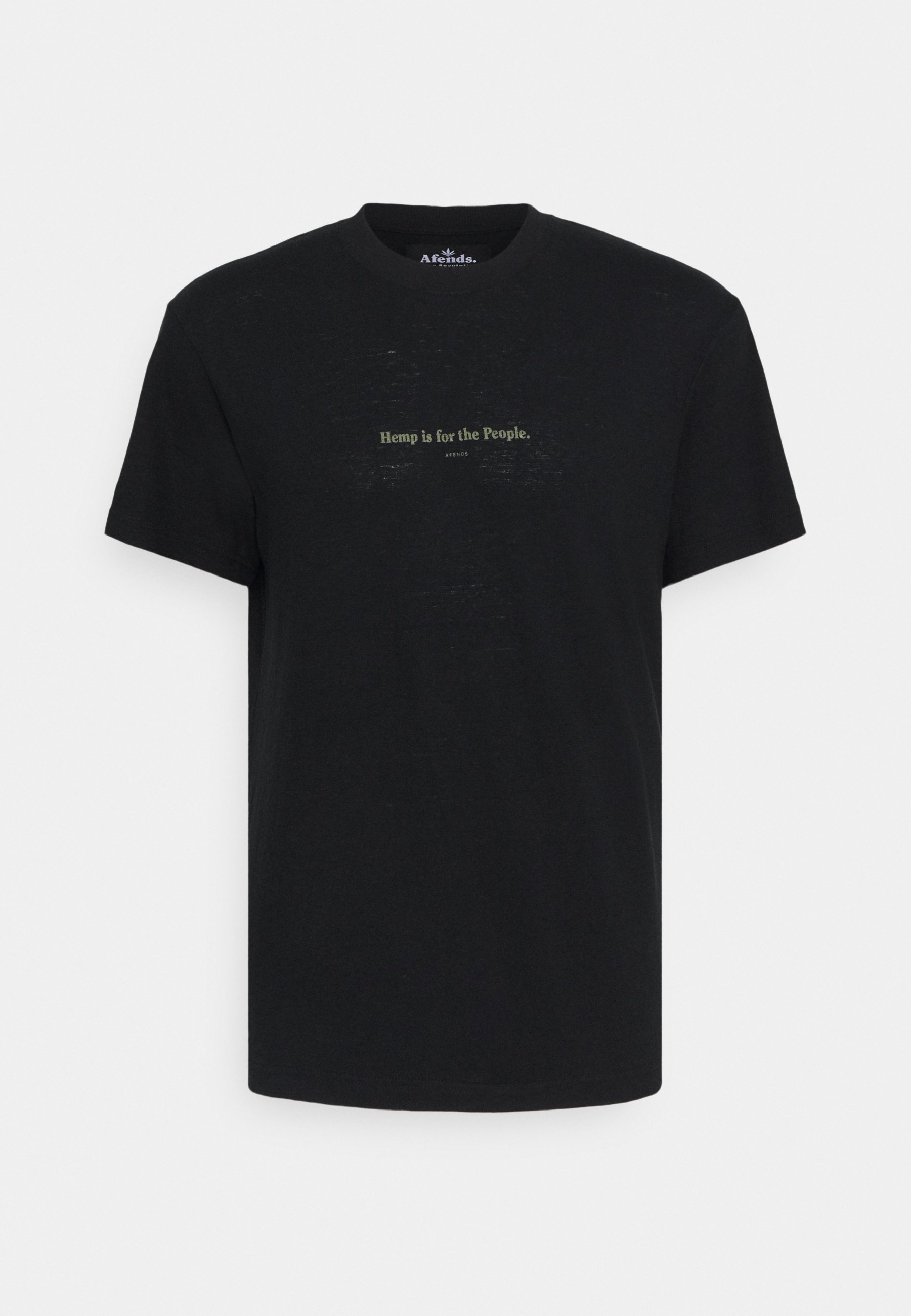Afends FOR THE PEOPLE RETRO FIT TEE T shirts med print Afends BACK BEACH TEE - Poloskjorter - iris