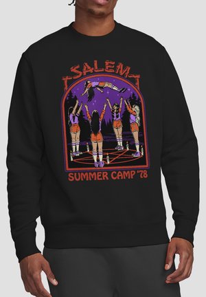 Cotton Soul, STEVEN RHODES SALEM SUMMER CAMP - Sweatshirt - black