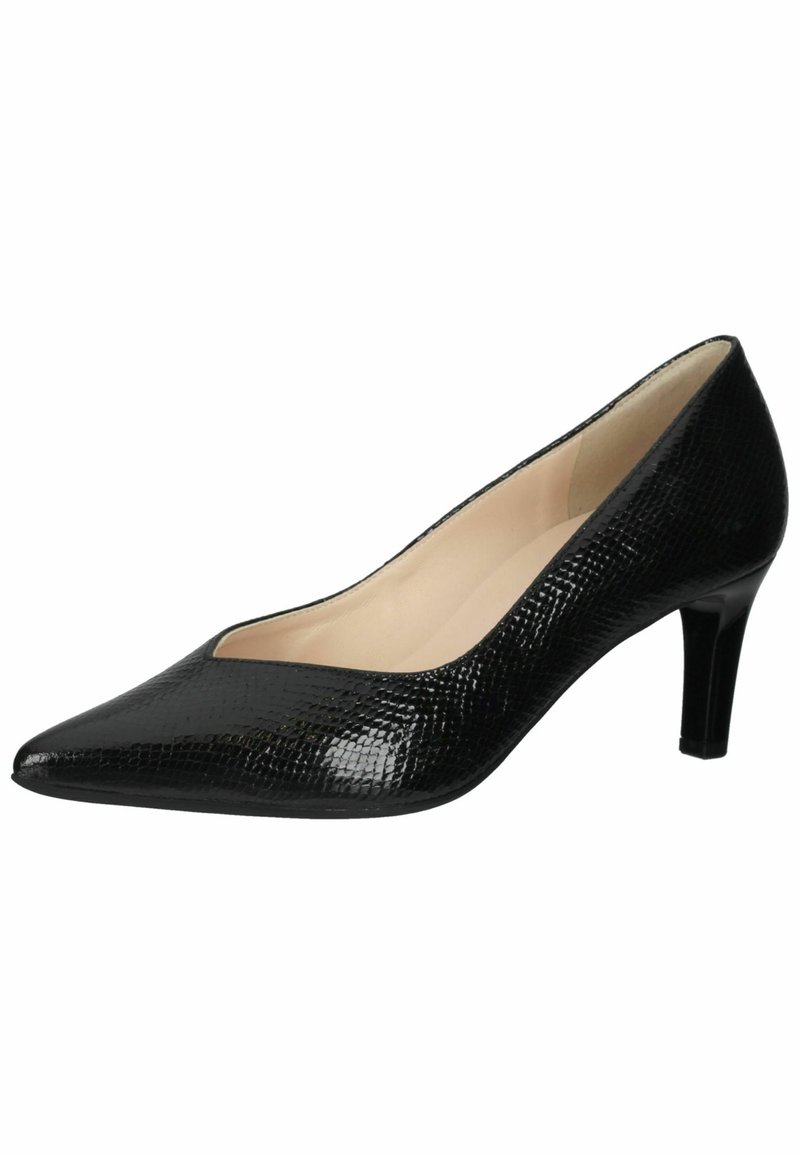 Damen Klassische Pumps | Högl Pumps schwarz/schwarz - BJ21383 Damen Klassische Pumps | Högl Pumps schwarz/schwarz - BJ21383