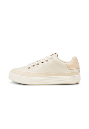 Sneakers laag - white cotton