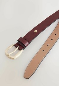 Next ITALY CASUAL - REGULAR FIT - Pásek - burgundy red