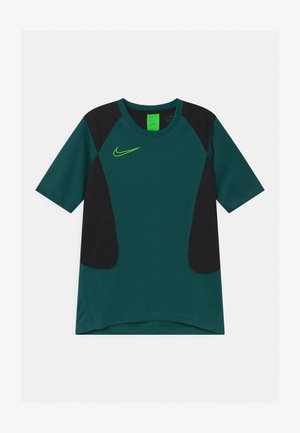 ACADEMY UNISEX - Triko s potiskem - dark teal green/black/green strike