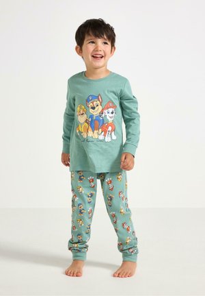 Lindex, LINDEX PAW PATROL PYJAMA SET LINDEX - Nattøj sæt - light turquoise