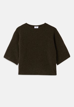 TEE - Pullover - dark khaki