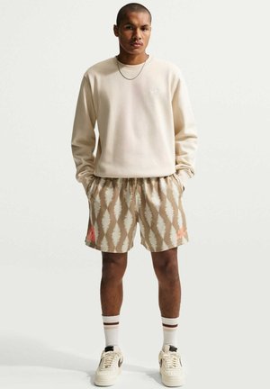 M  CLUB BB CREW - Jersey de punto - light khaki/white